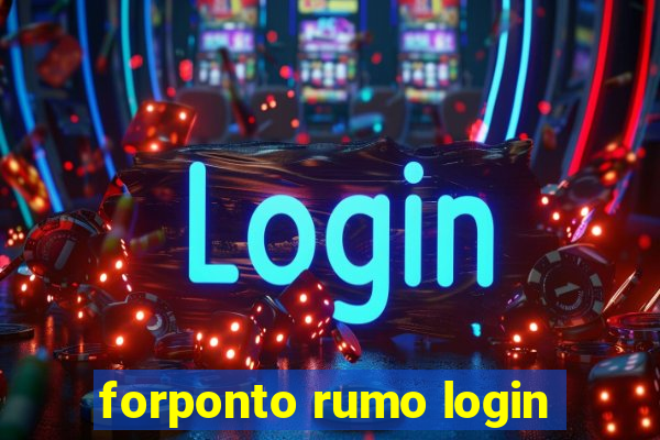 forponto rumo login